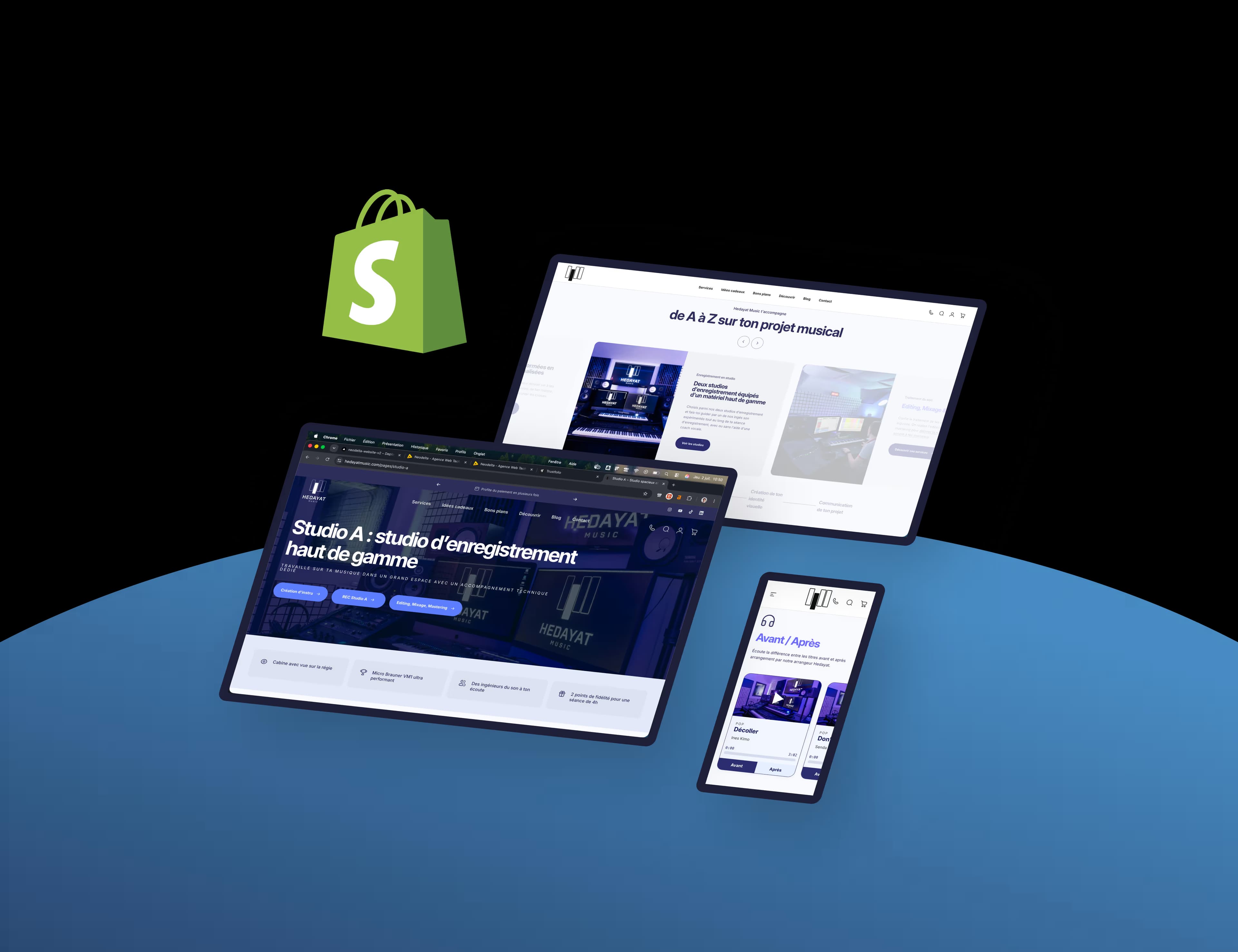 Migration e-commerce vers Shopify & optimisation des outils internes