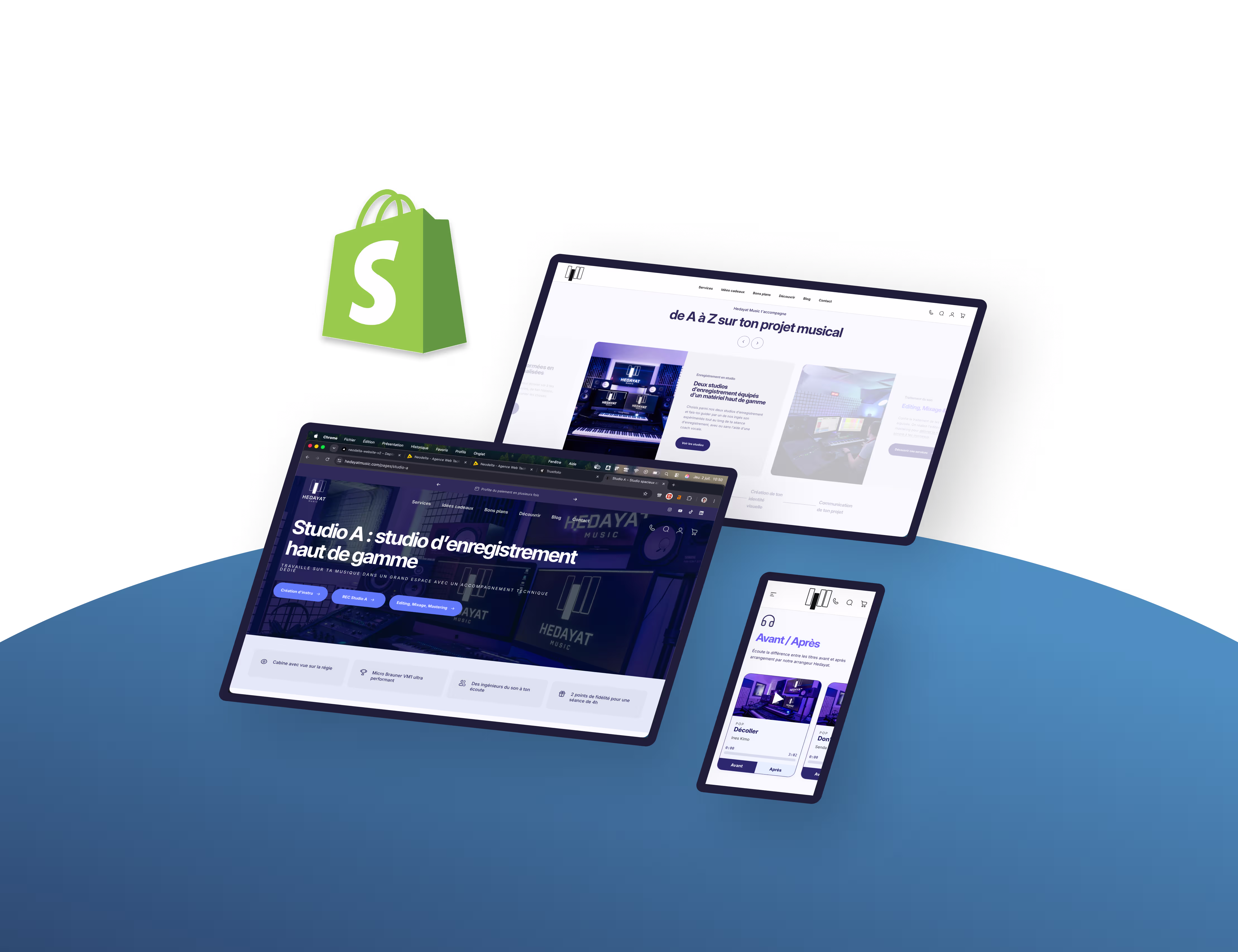 Migration e-commerce vers Shopify & optimisation des outils internes